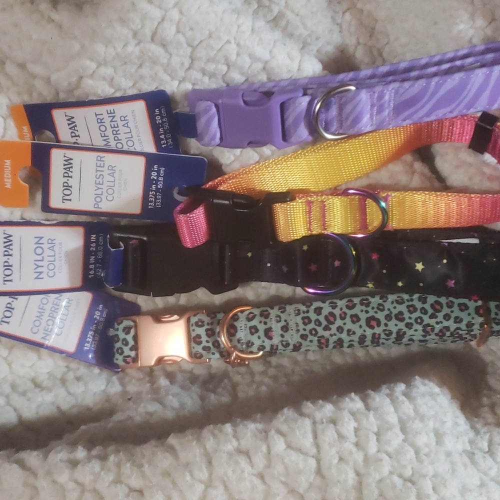 DOG COLLARS BRAND NEW BUNDLE PACK